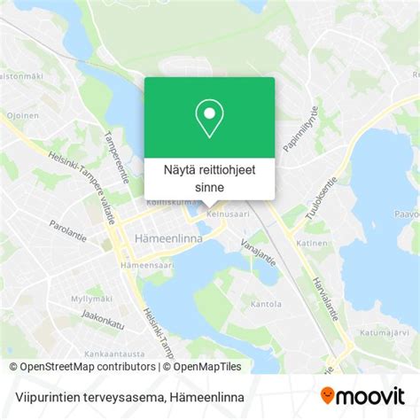 pääterveysasema hämeenlinna|Viipurintien terveysasema